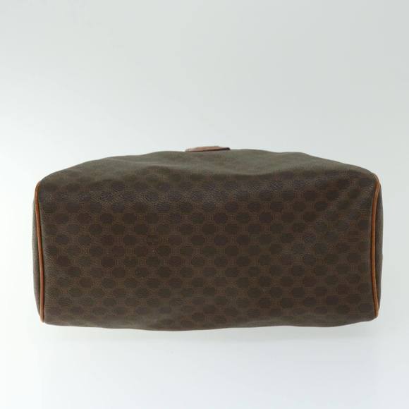 CELINE Macadam Canvas Hand Bag PVC Brown Auth ep3408 - Picture 9 of 16